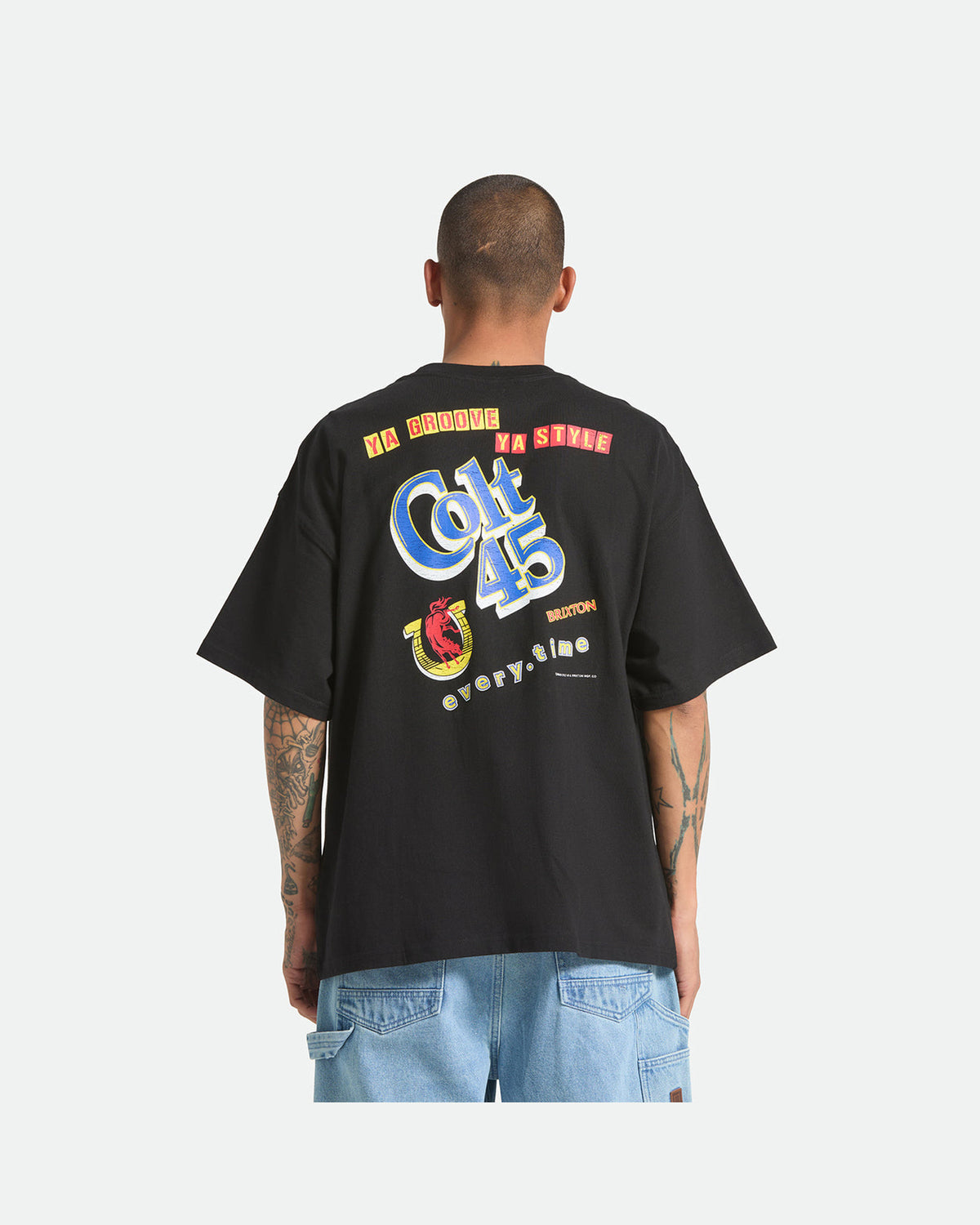 COLT 45 EVERYTIME S/S OVERSIZED - BLACK