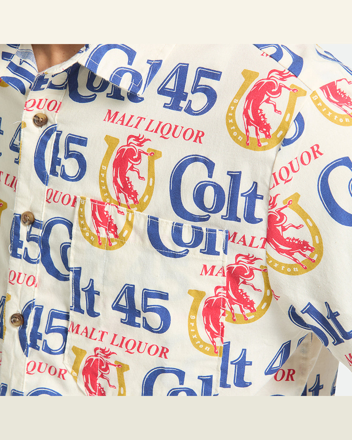 COLT 45 X BRIXTON S/S WVN - MULTI