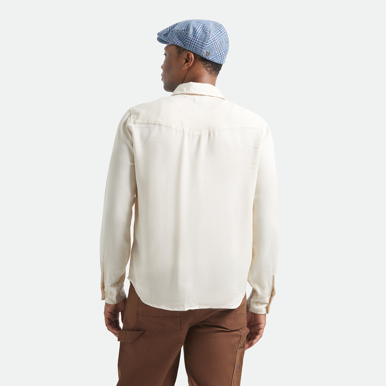 COOL COMFORT WAYNE L/S WVN - WHITECAP
