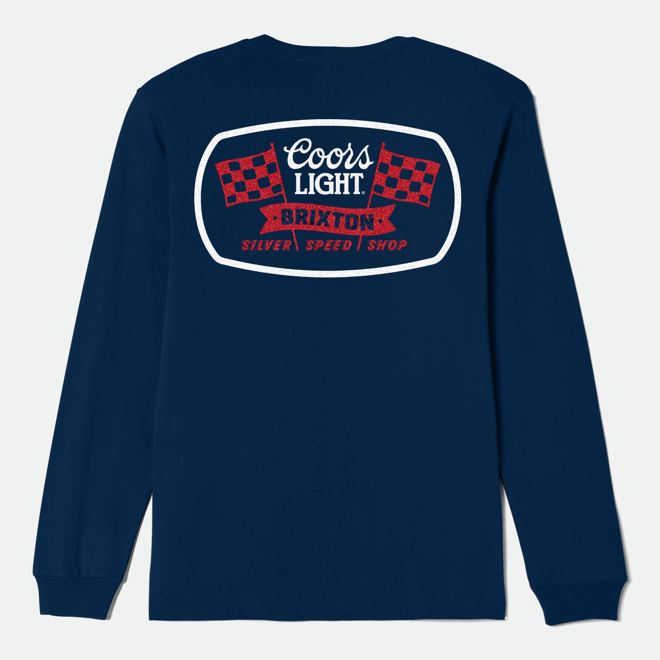 COORS LIGHT PIT STOP L/S STT - COORS NAVY