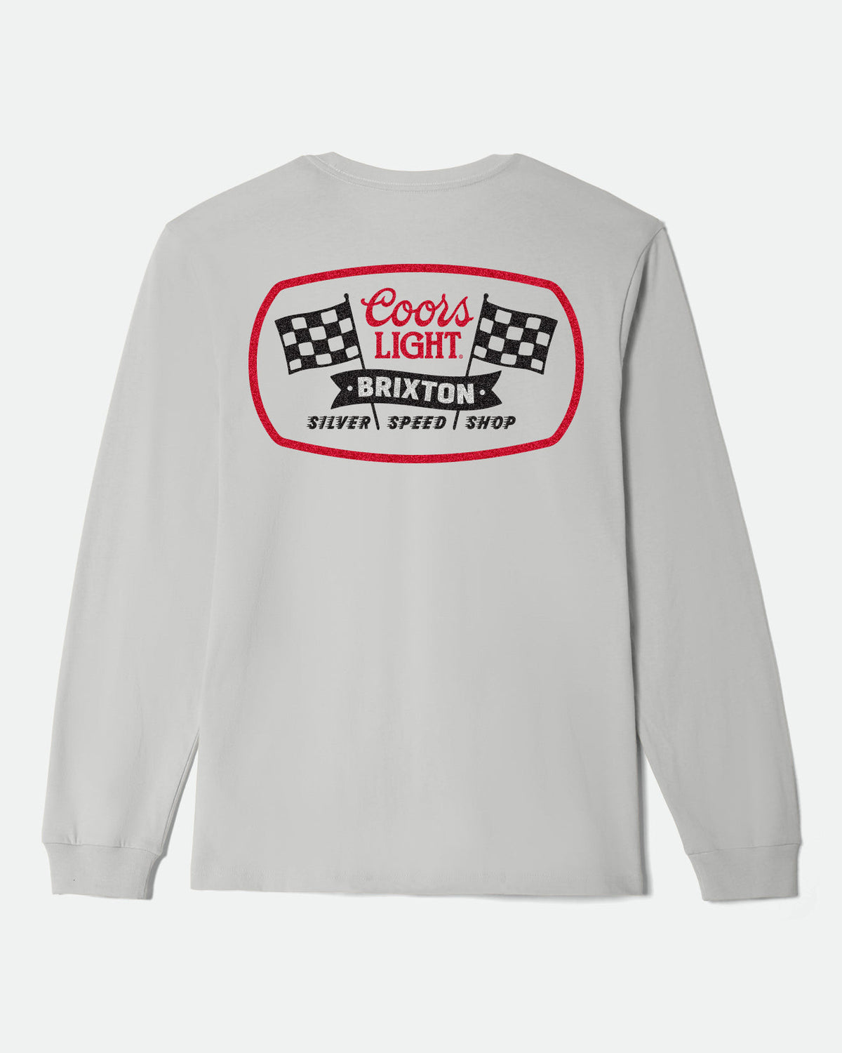 COORS LIGHT PIT STOP L/S STT - SILVER
