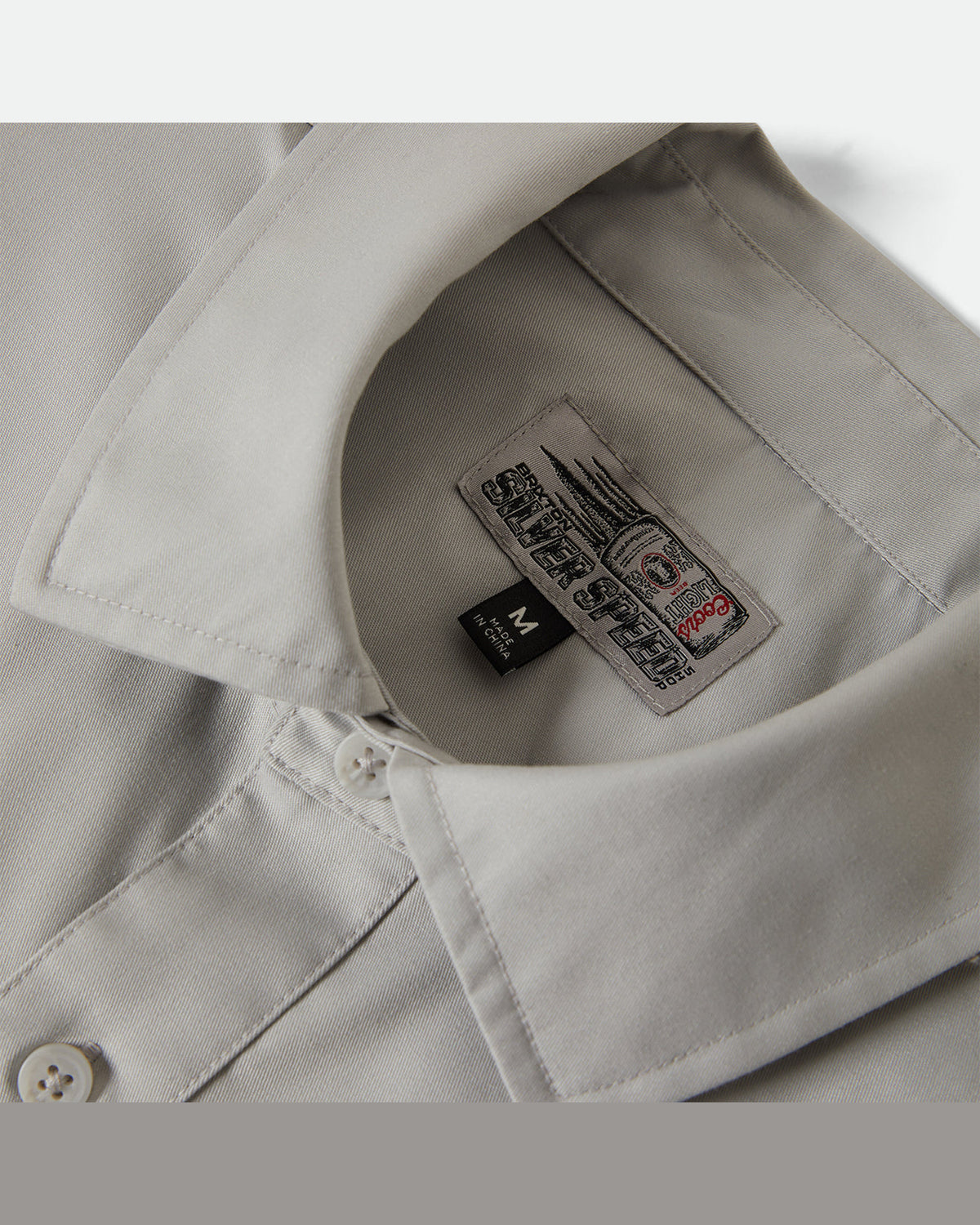 COORS LIGHT SHAKE DOWN S/S WVN - SILVER/BLACK