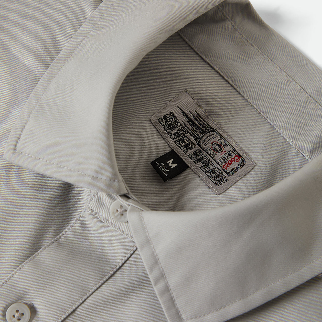 COORS LIGHT SHAKE DOWN S/S WVN - SILVER/BLACK