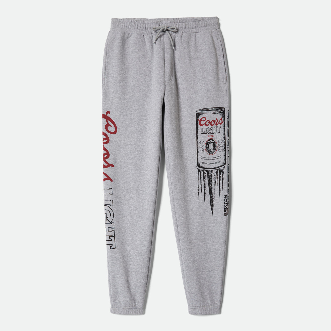 COORS LIGHT SILVER SPEED SWEAT PANT - HEATHER GREY
