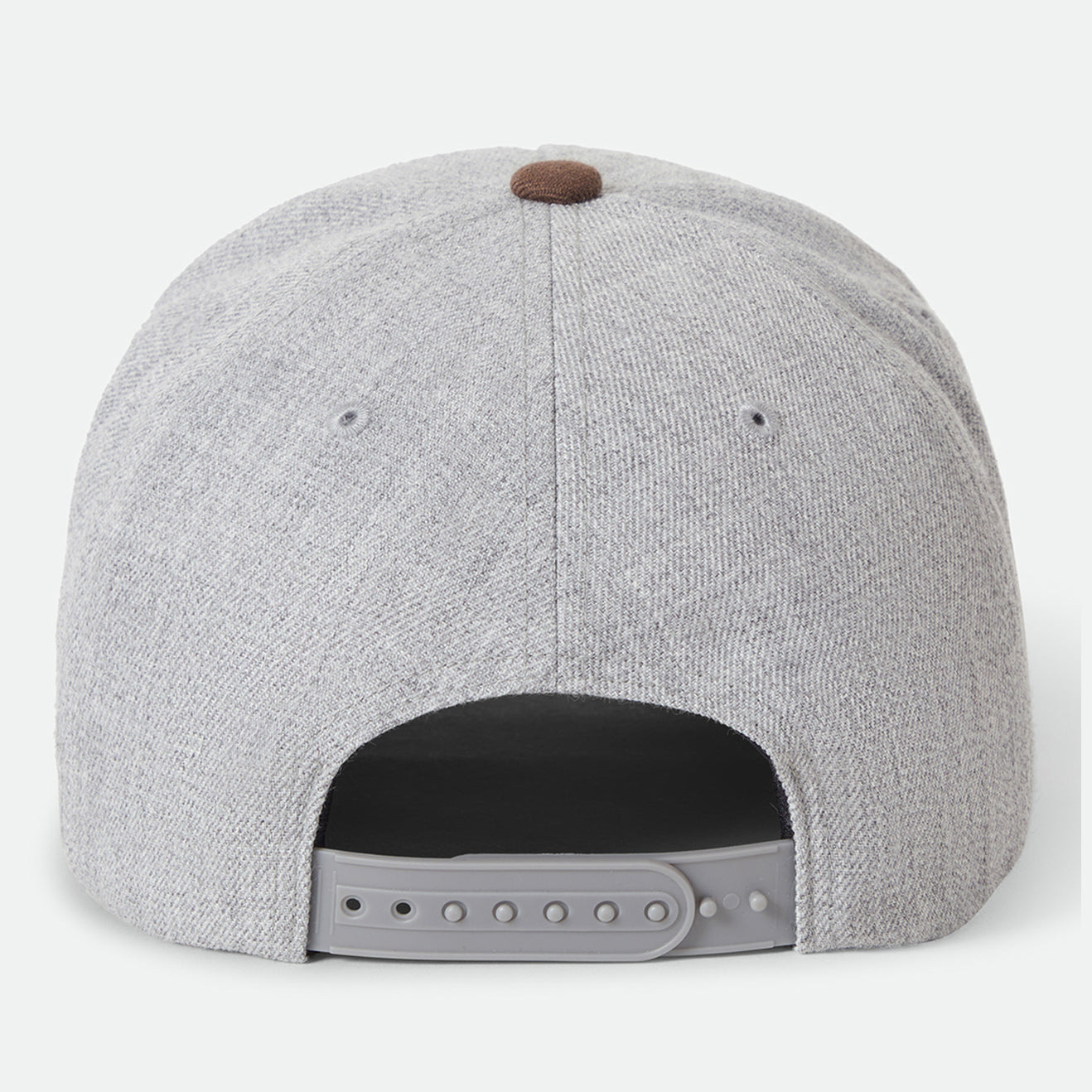 CREST C MP SNAPBACK - HEATHER GREY/PINECONE BROWN