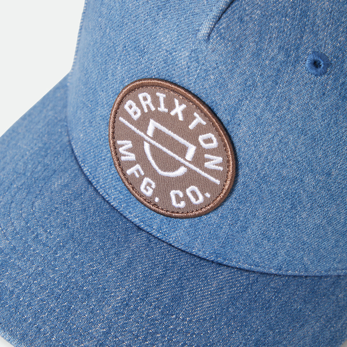 CREST C MP SNAPBACK - MEDIUM RINSE DENIM