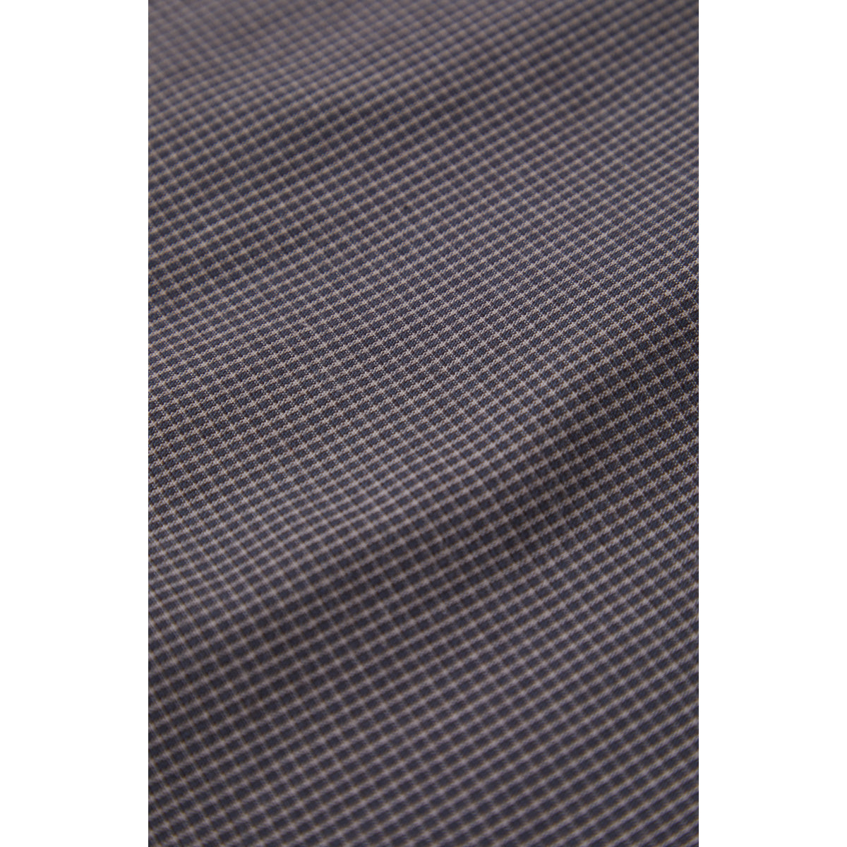 CRU MICRO PLAID S/S WVN - WASHED NAVY MICRO PLAID