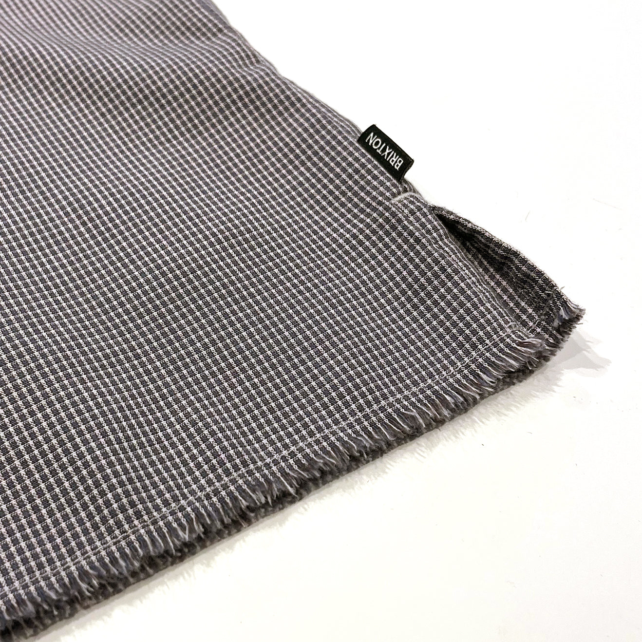 CRU MICRO PLAID S/S WVN - WASHED NAVY MICRO PLAID