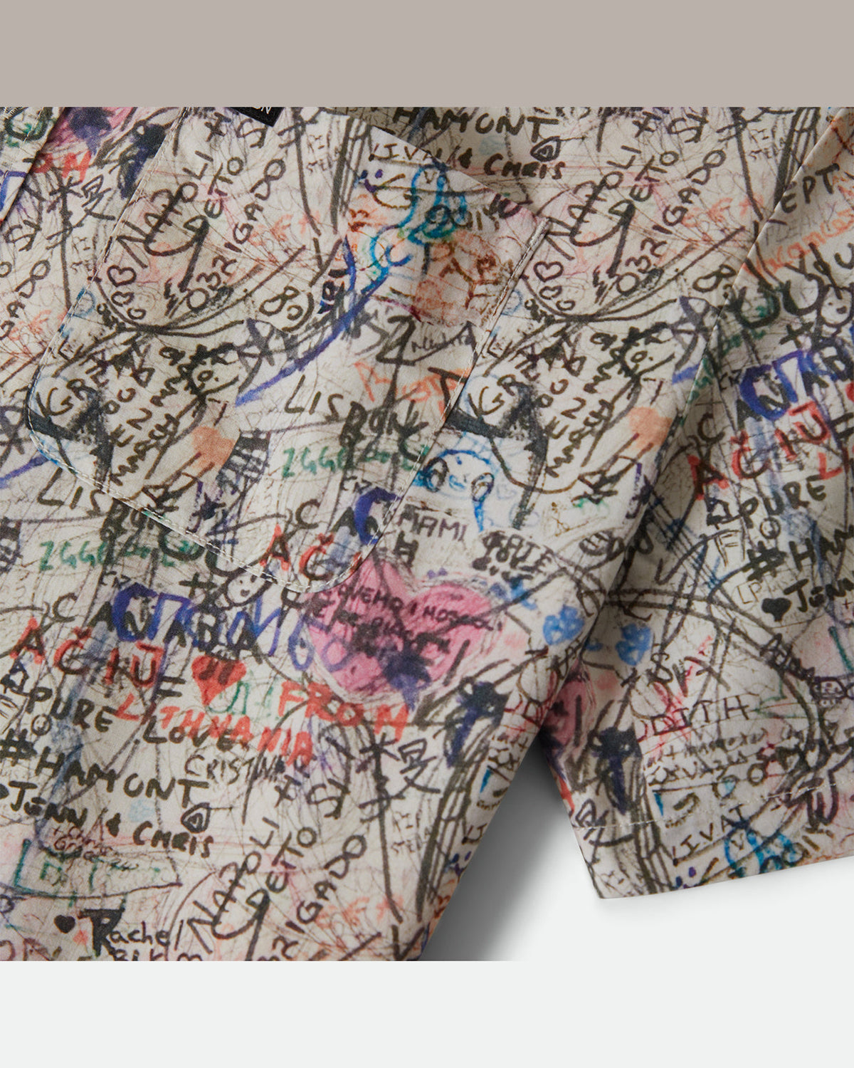 CRU PRINT S/S WVN - GRAFFITI