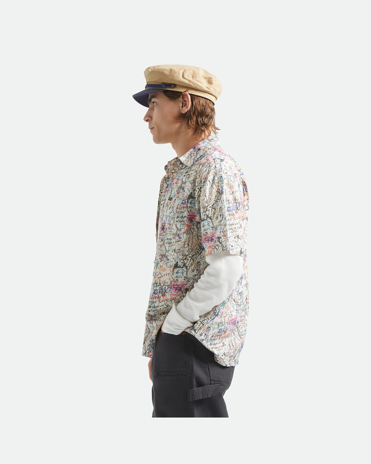 CRU PRINT S/S WVN - GRAFFITI