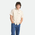 CRU PRINT S/S WVN - WHITECAP/GEO CHECKER