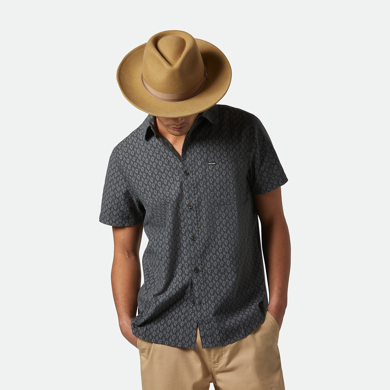 【BRIXTON】Dayton Convertible Brim Rancher DAYTON CONVERTIBLE BRIM RANCHER - DUNE