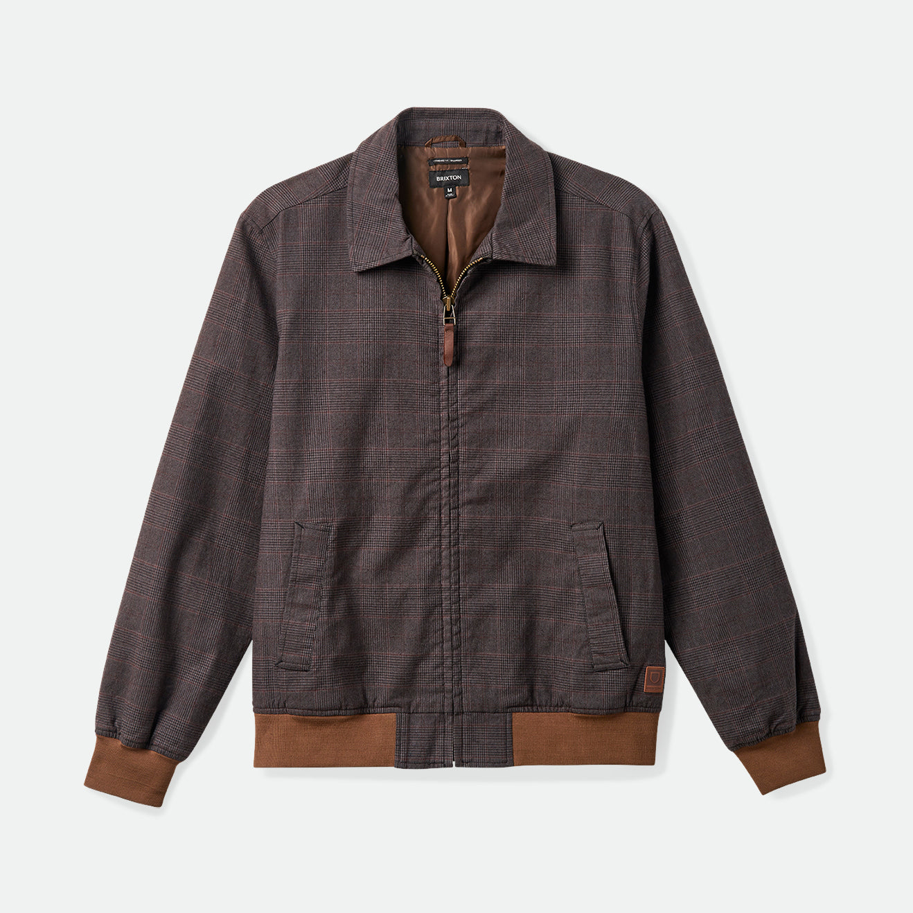 DILLINGER HT BOMBER JKT-BLACK HOUNDSTOOTH