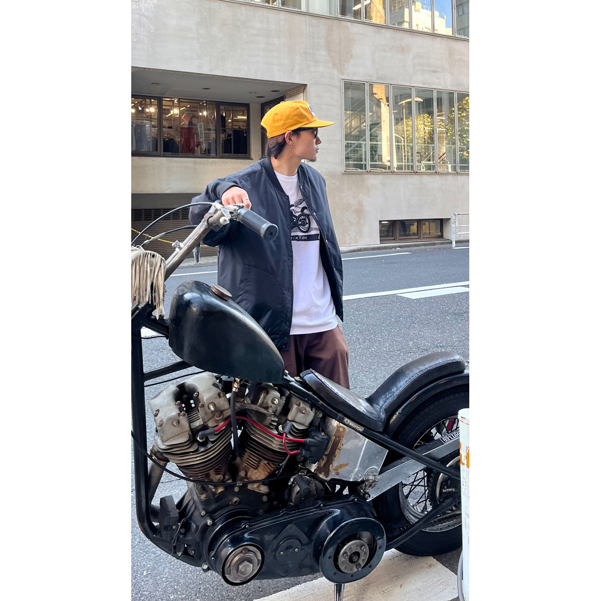 DILLINGER FLIGHT BOMBER JKT-BLACK