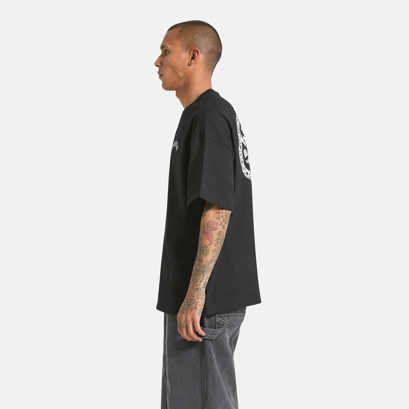 DRIVE S/S OVERSIZED - BLACK