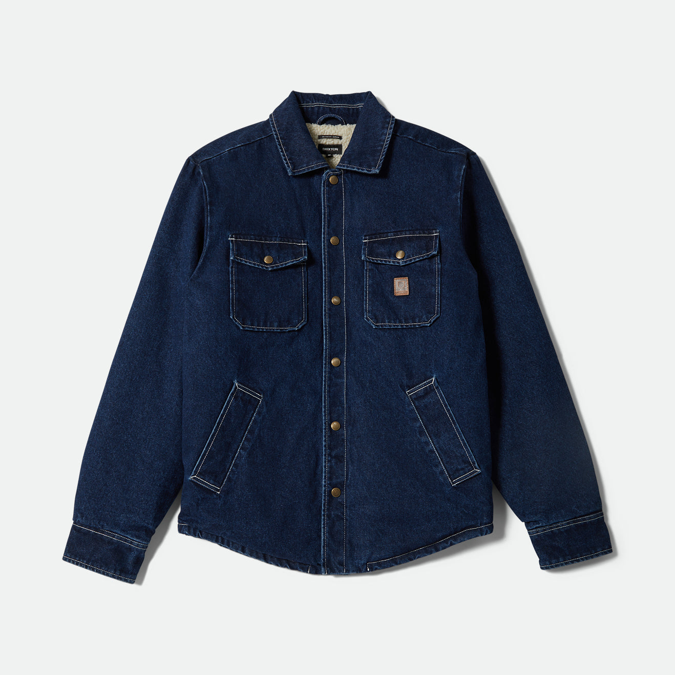 DURHAM LINED JACKET - MEDIUM WASH DENIM