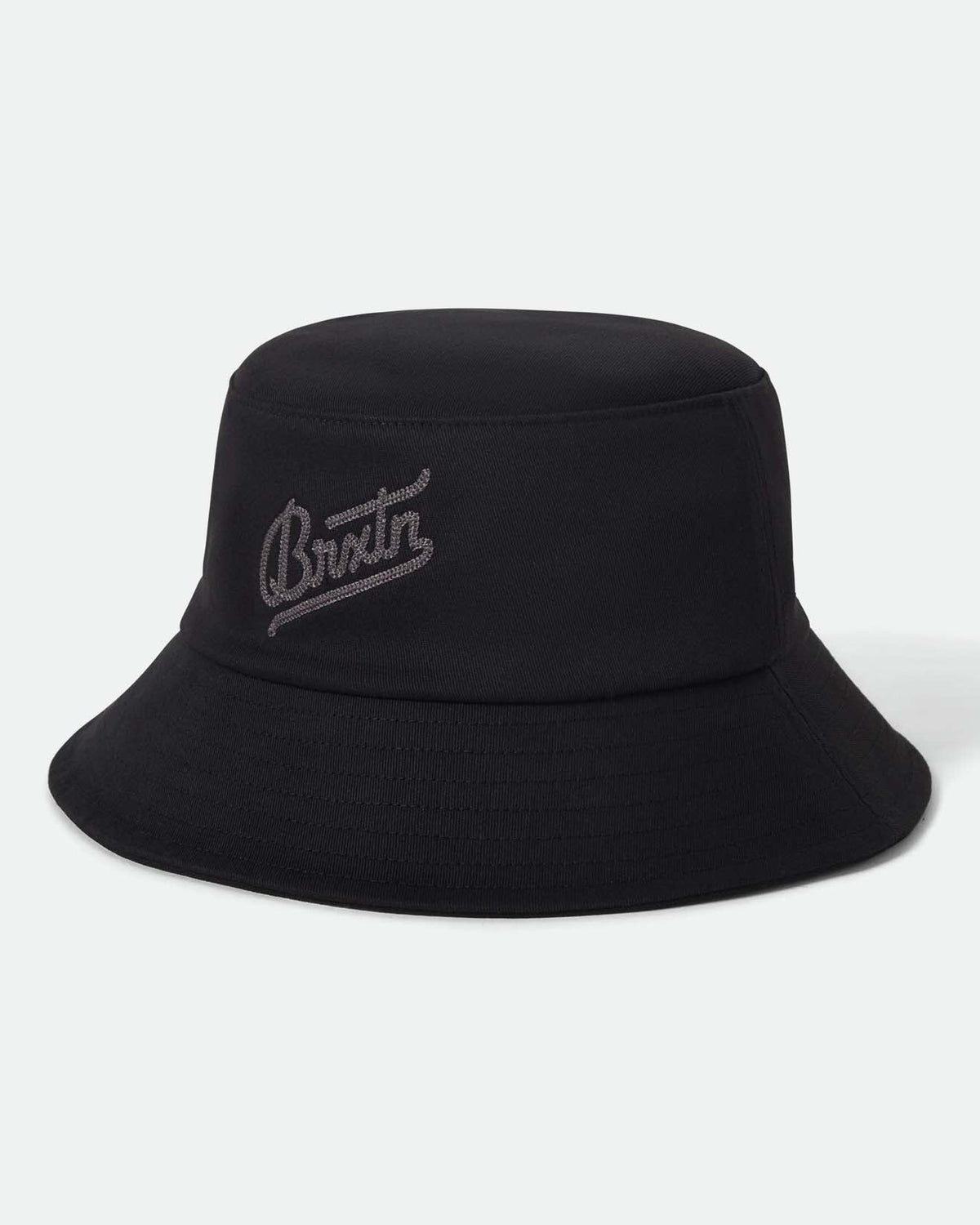 ELDON PACKABLE BUCKET HAT - BLACK