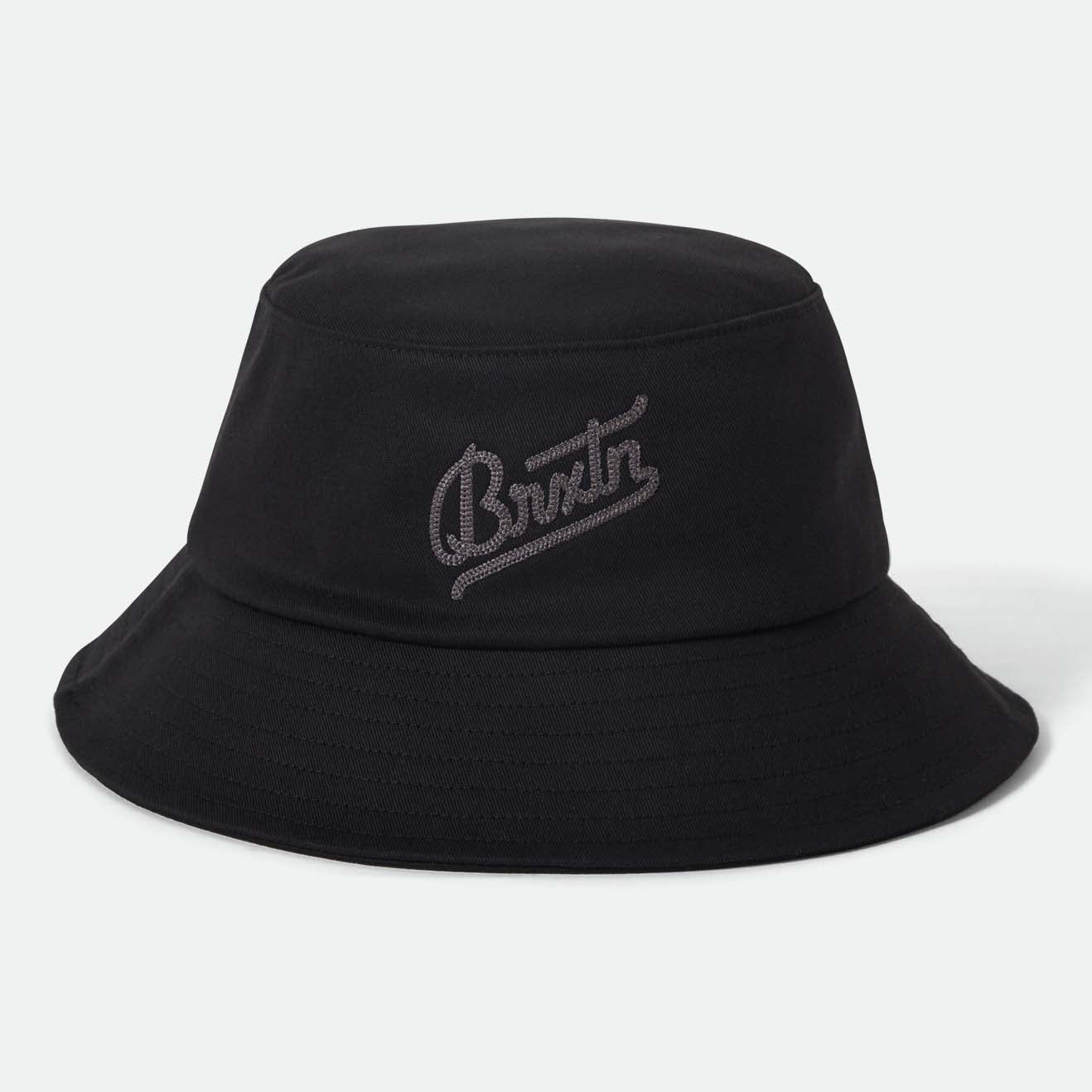 ELDON PACKABLE BUCKET HAT - BLACK