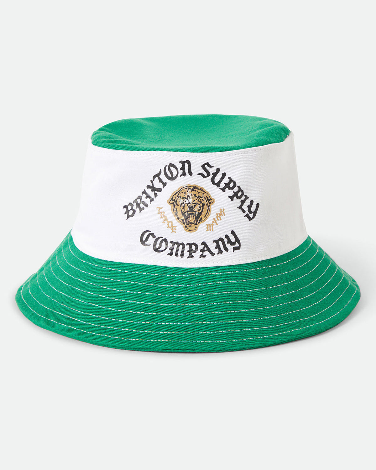 ELDON PACKABLE BUCKET HAT - GREEN/OFF WHITE MORADO