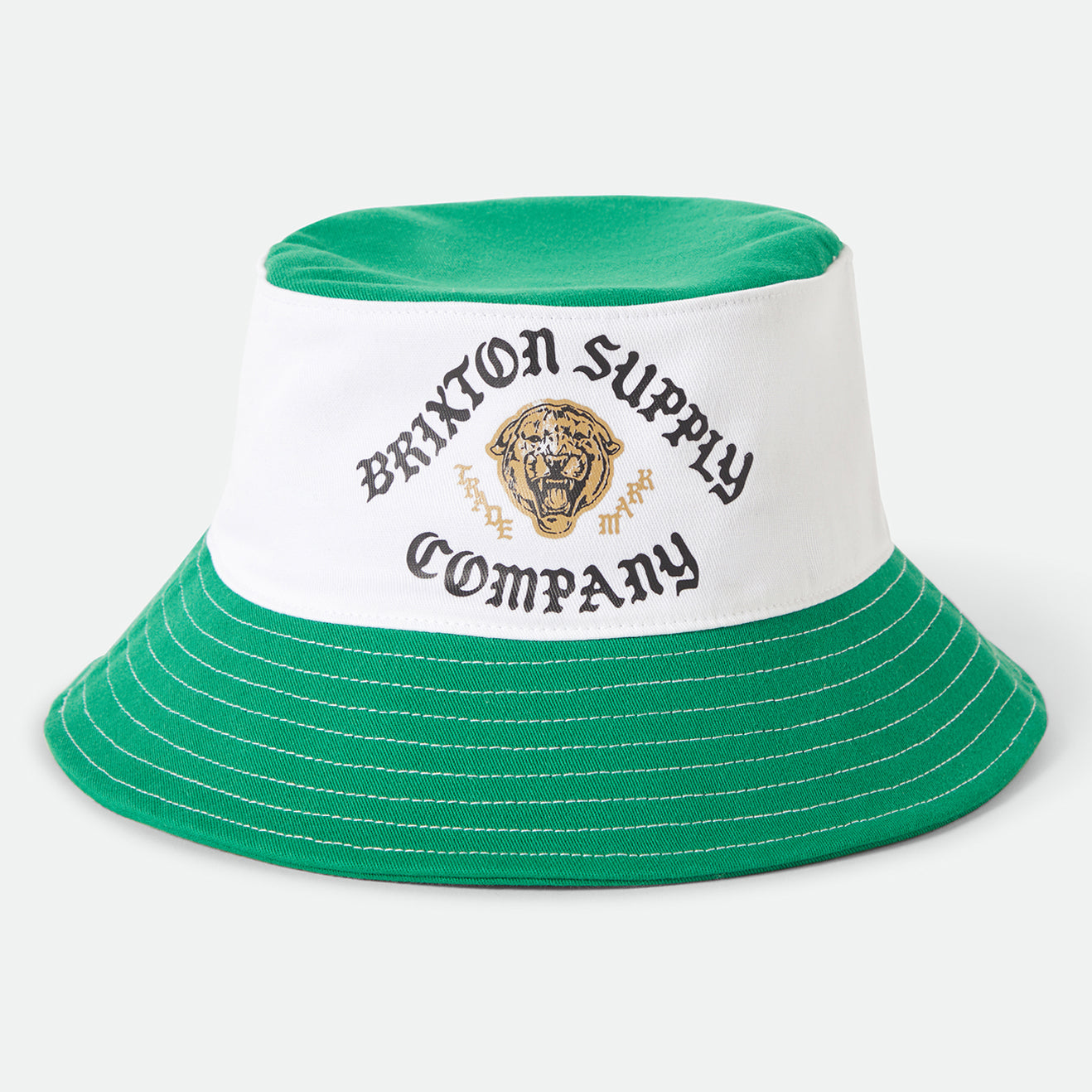 ELDON PACKABLE BUCKET HAT - GREEN/OFF WHITE MORADO