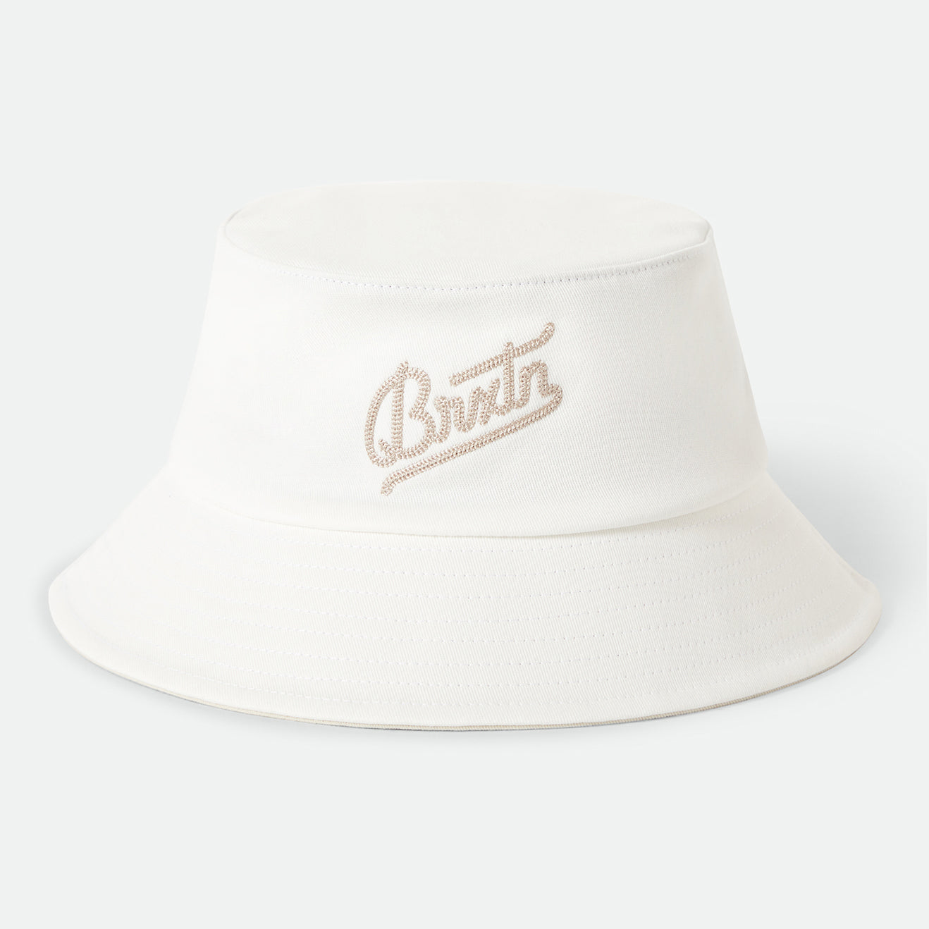 ELDON PACKABLE BUCKET HAT - OFF WHITE/BEIGE