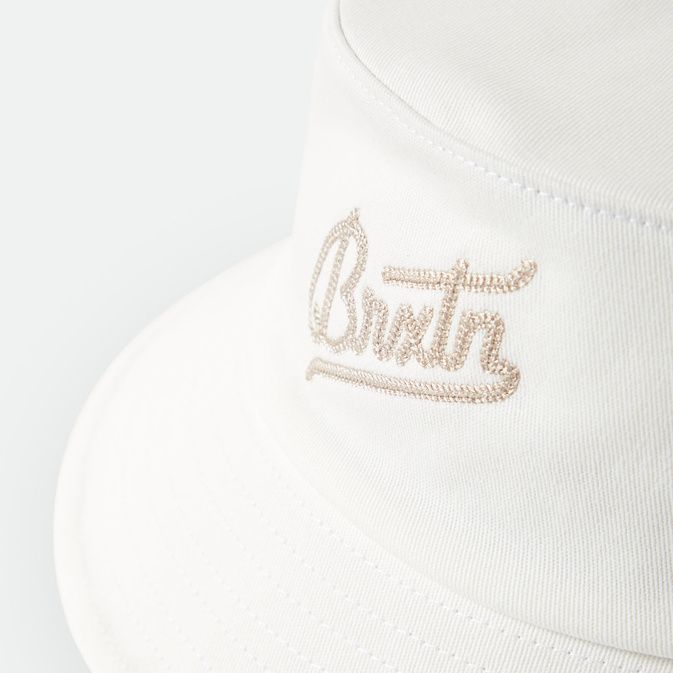 ELDON PACKABLE BUCKET HAT - OFF WHITE/BEIGE