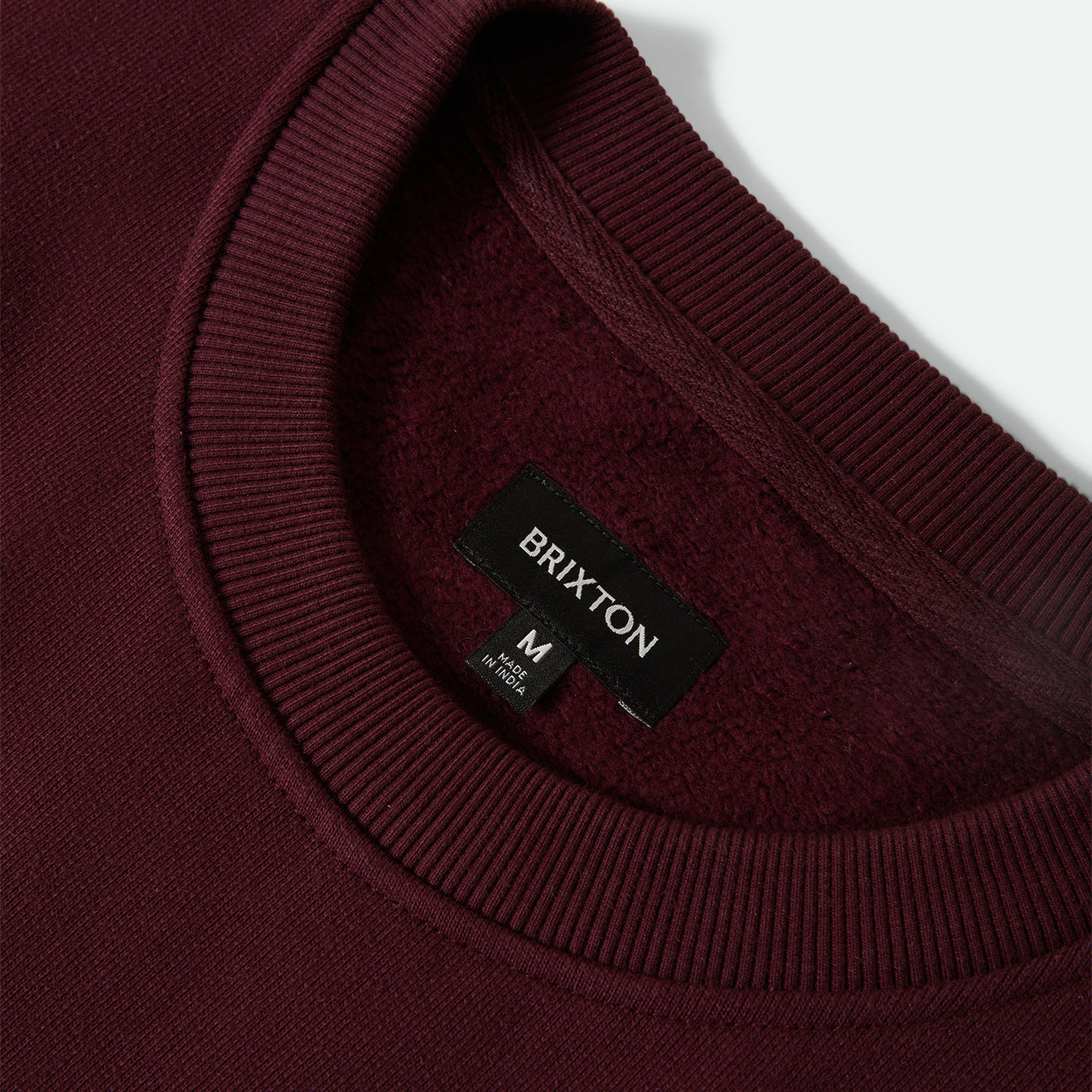 EMBROIDERED HEAVY WEIGHT CREW - PORT