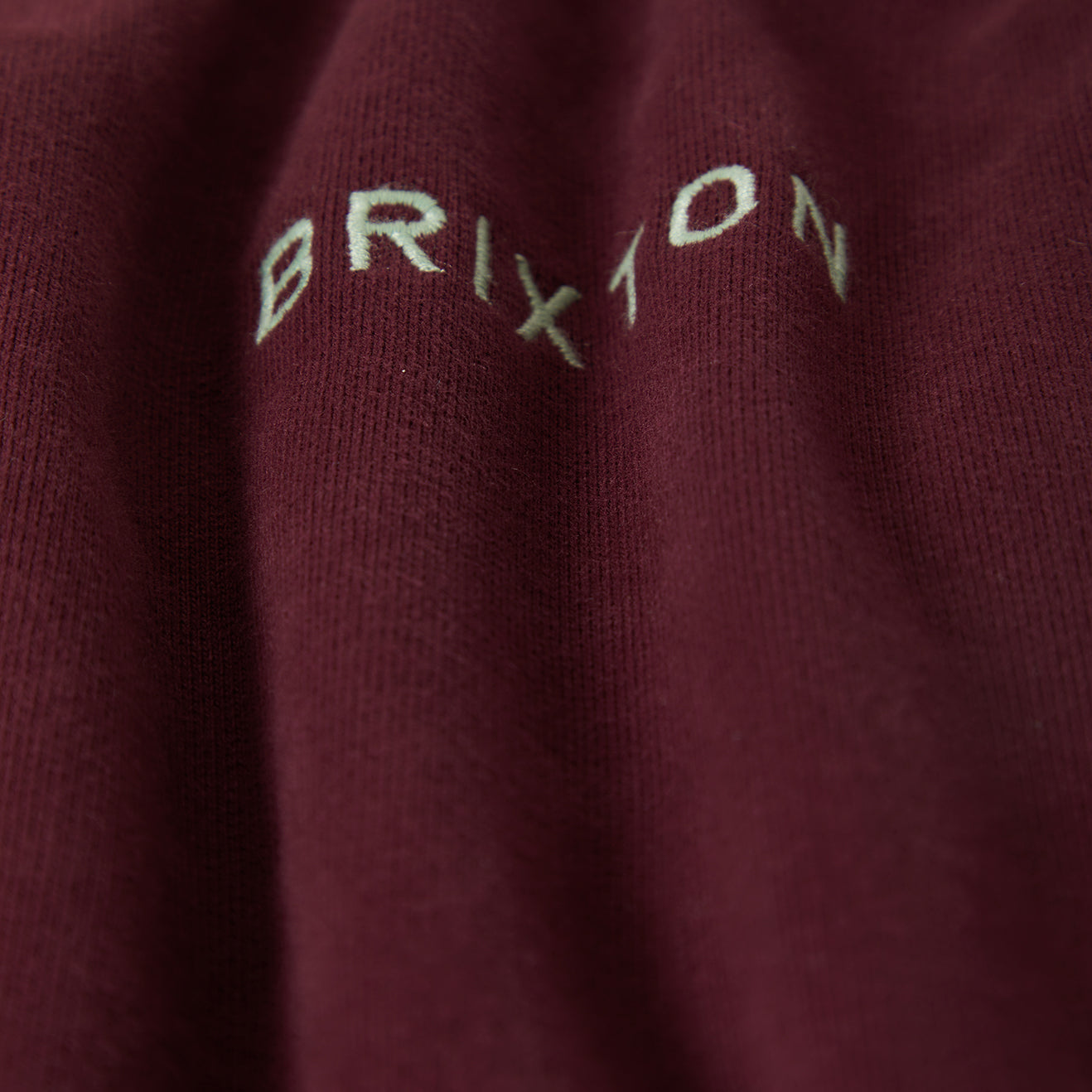 EMBROIDERED HEAVY WEIGHT CREW - PORT