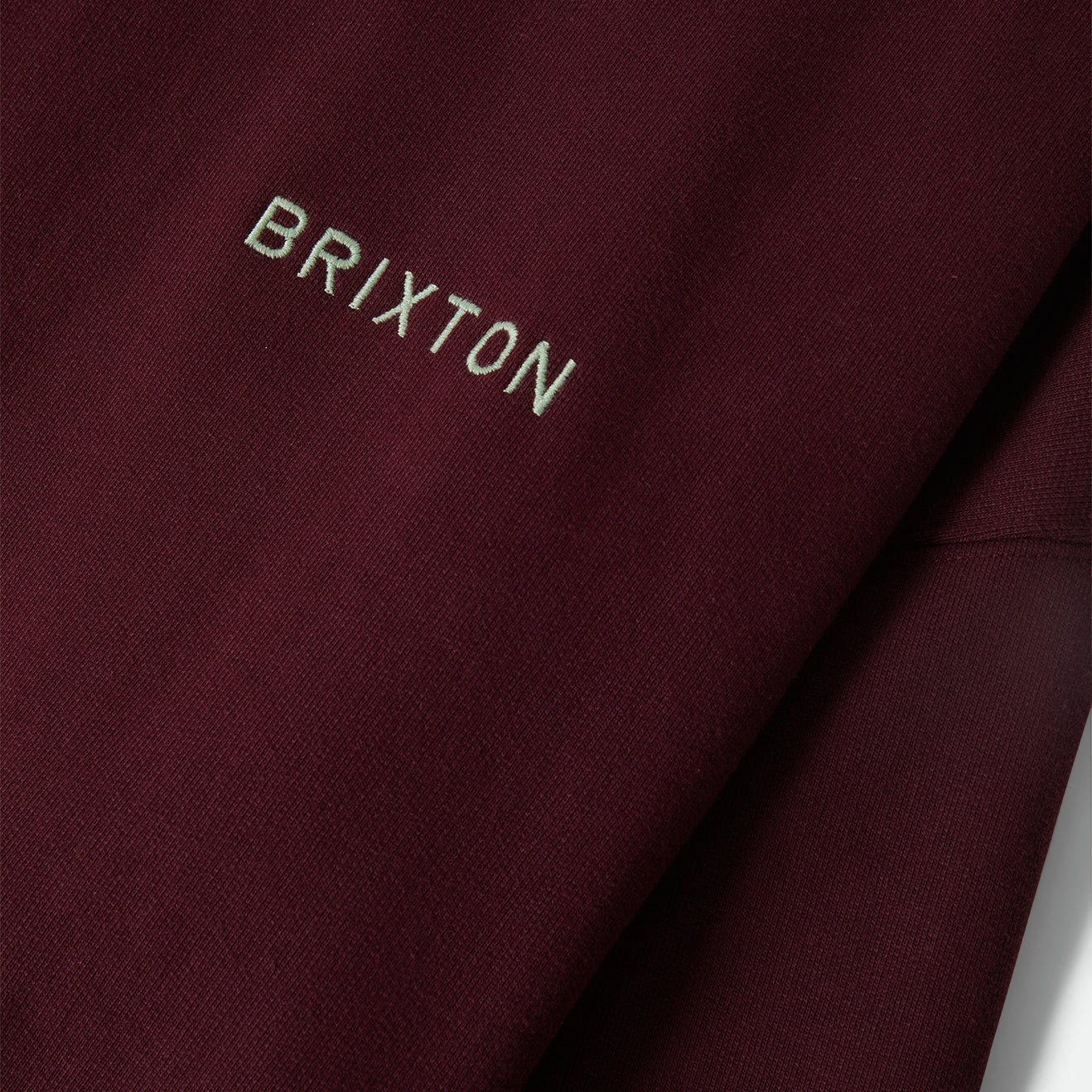 EMBROIDERED HEAVY WEIGHT CREW - PORT