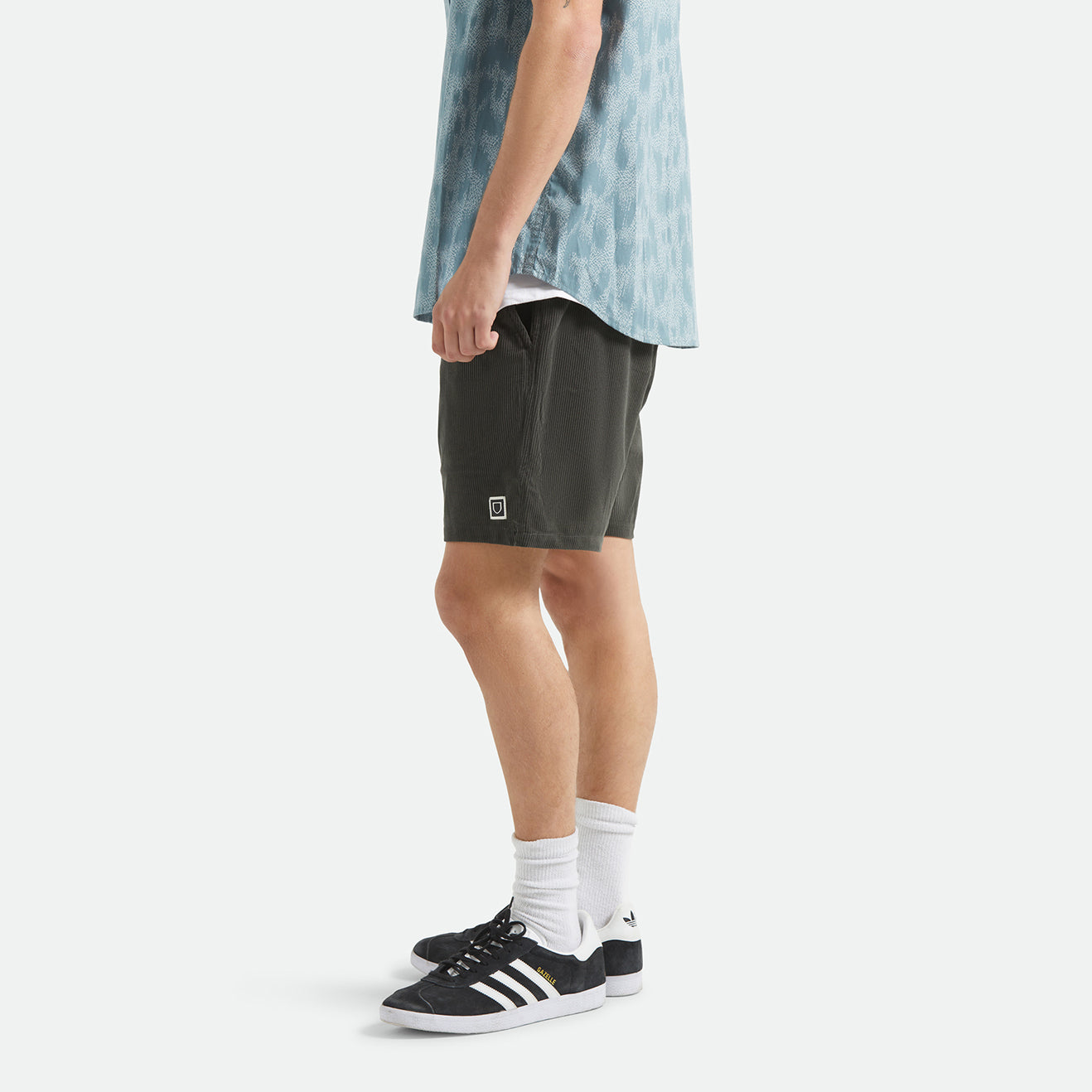 EVERYDAY CORDUROY SHORT - VINTAGE BLACK