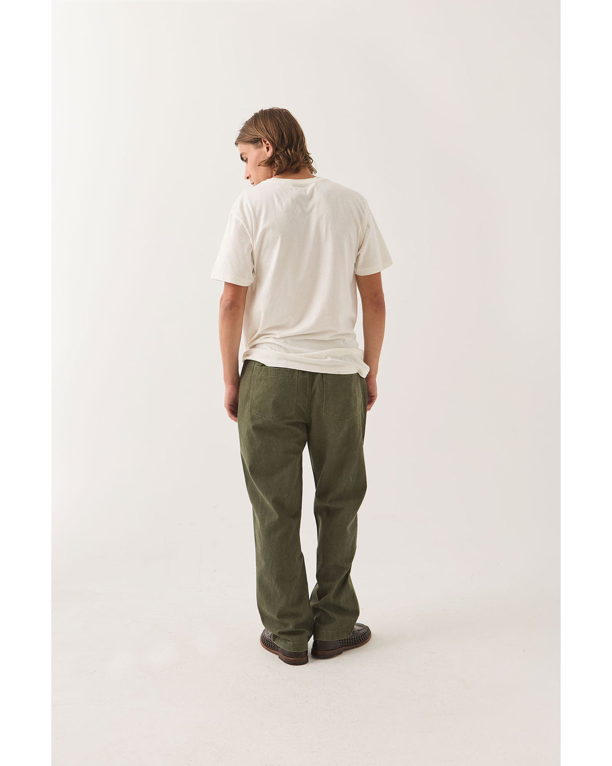 EVERYDAY E-WAIST PANT - DARK OLIVE
