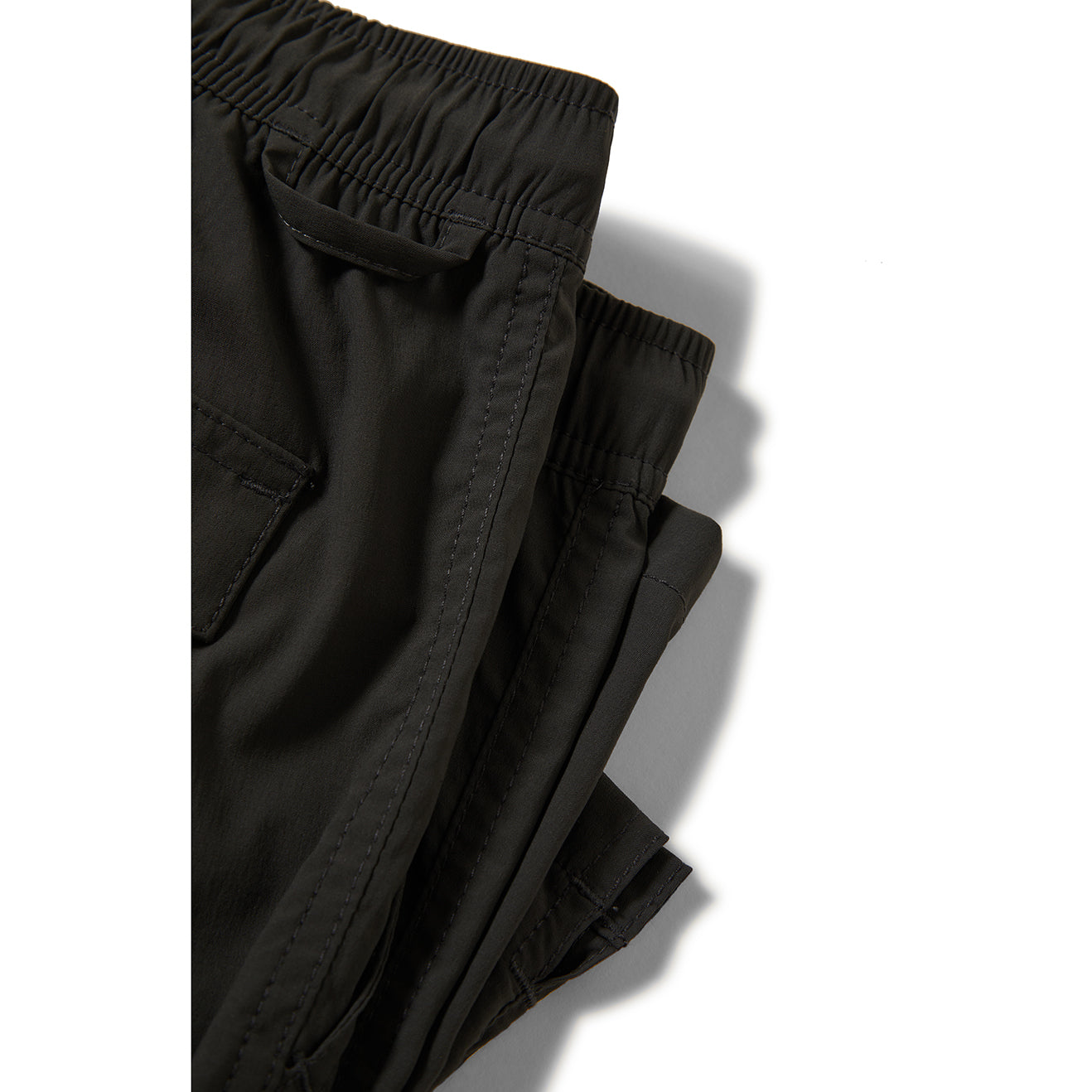 EVERYDAY HYBRID SHORT 7-WASHED BLACK