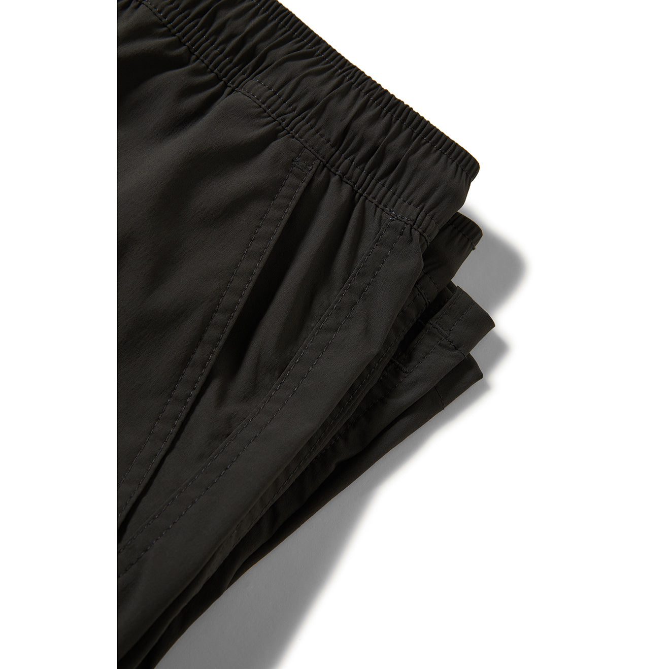 EVERYDAY HYBRID SHORT 7-WASHED BLACK