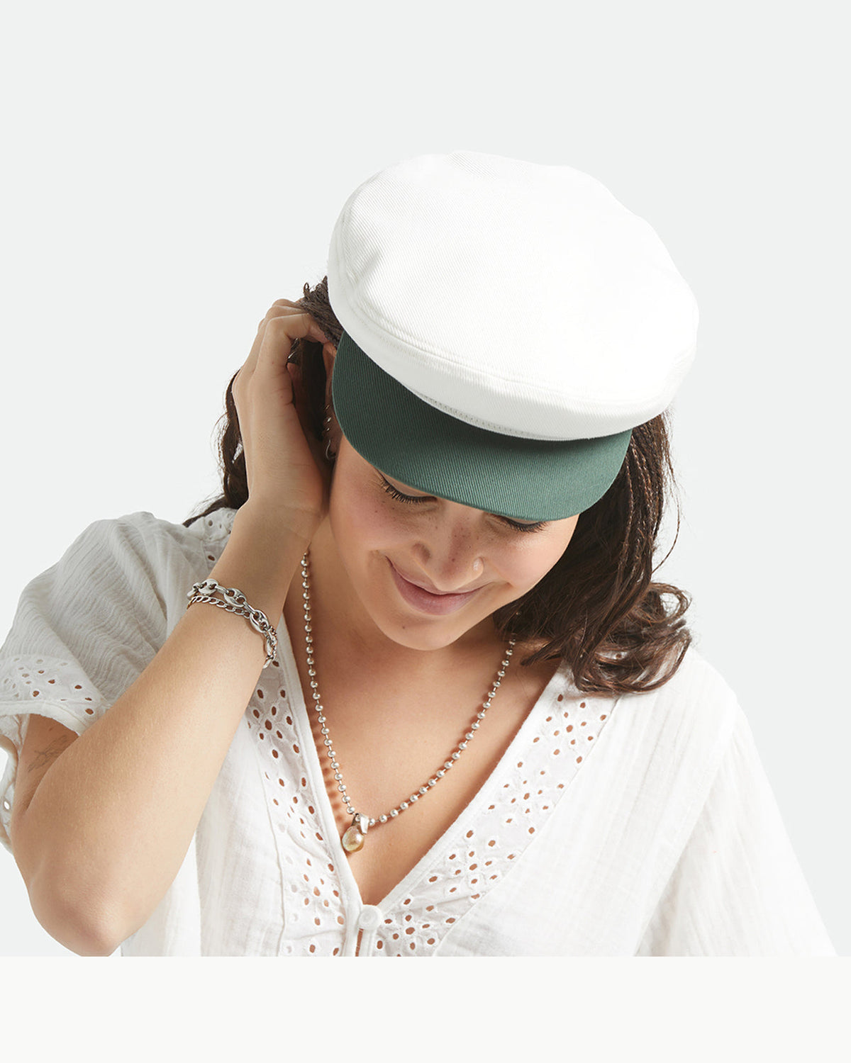 FIDDLER CAP - PRIMAL GREEN/WHITECAP