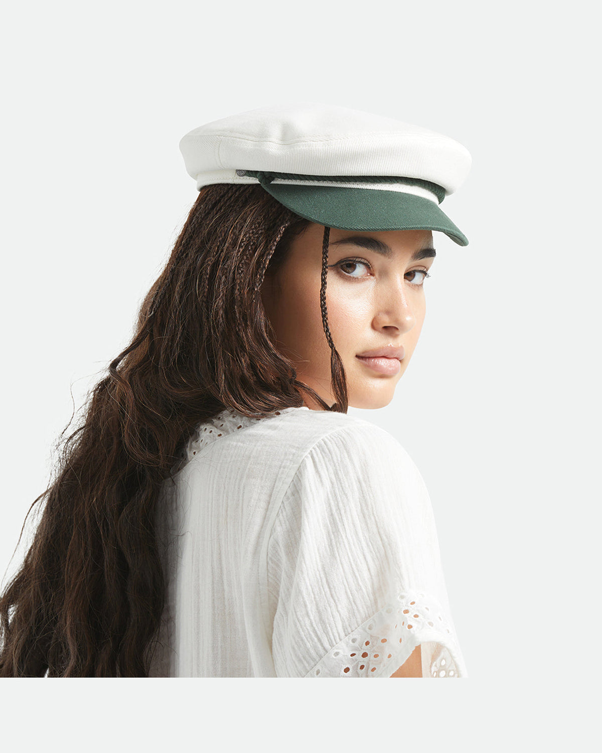 FIDDLER CAP - PRIMAL GREEN/WHITECAP