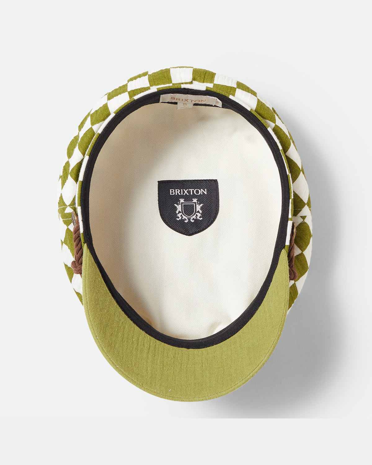 FIDDLER CAP - SUBLIME GREEN CHECKER BOARD