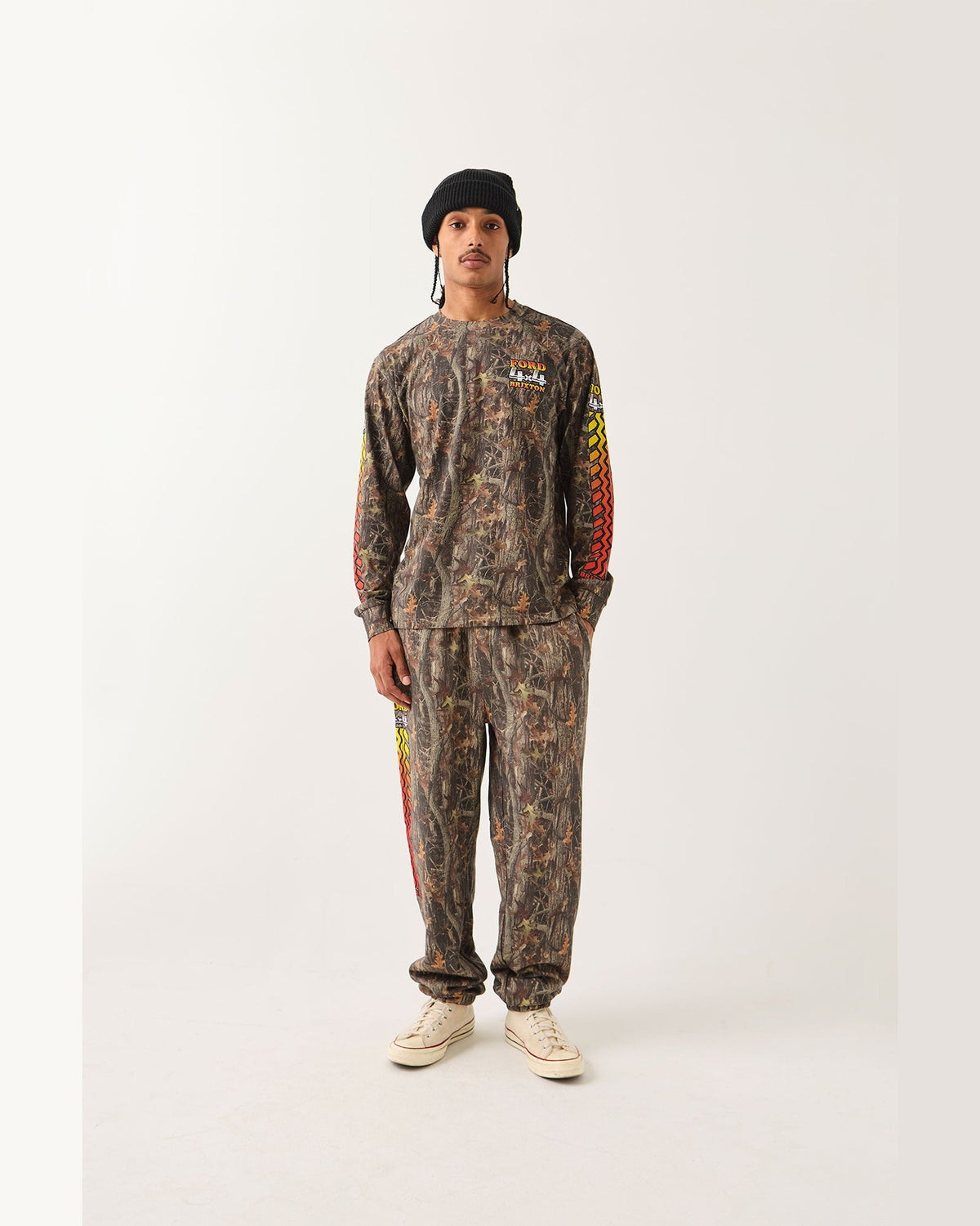 FORD 4X4 CHROME SWEATPANT - BOXWOOD GREEN