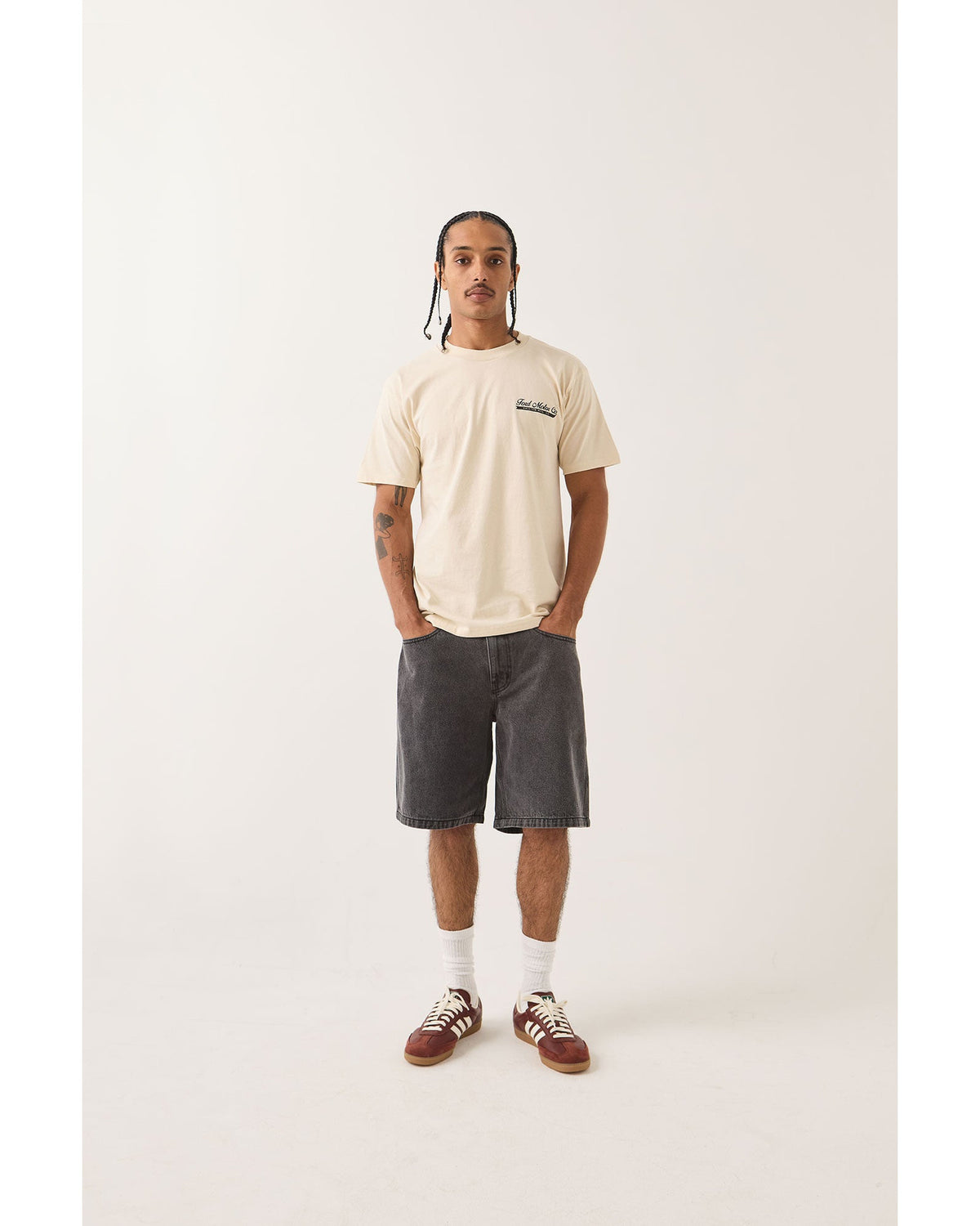 FORD 71 PICKUP S/S TEE - WIMBLEDON WHITE