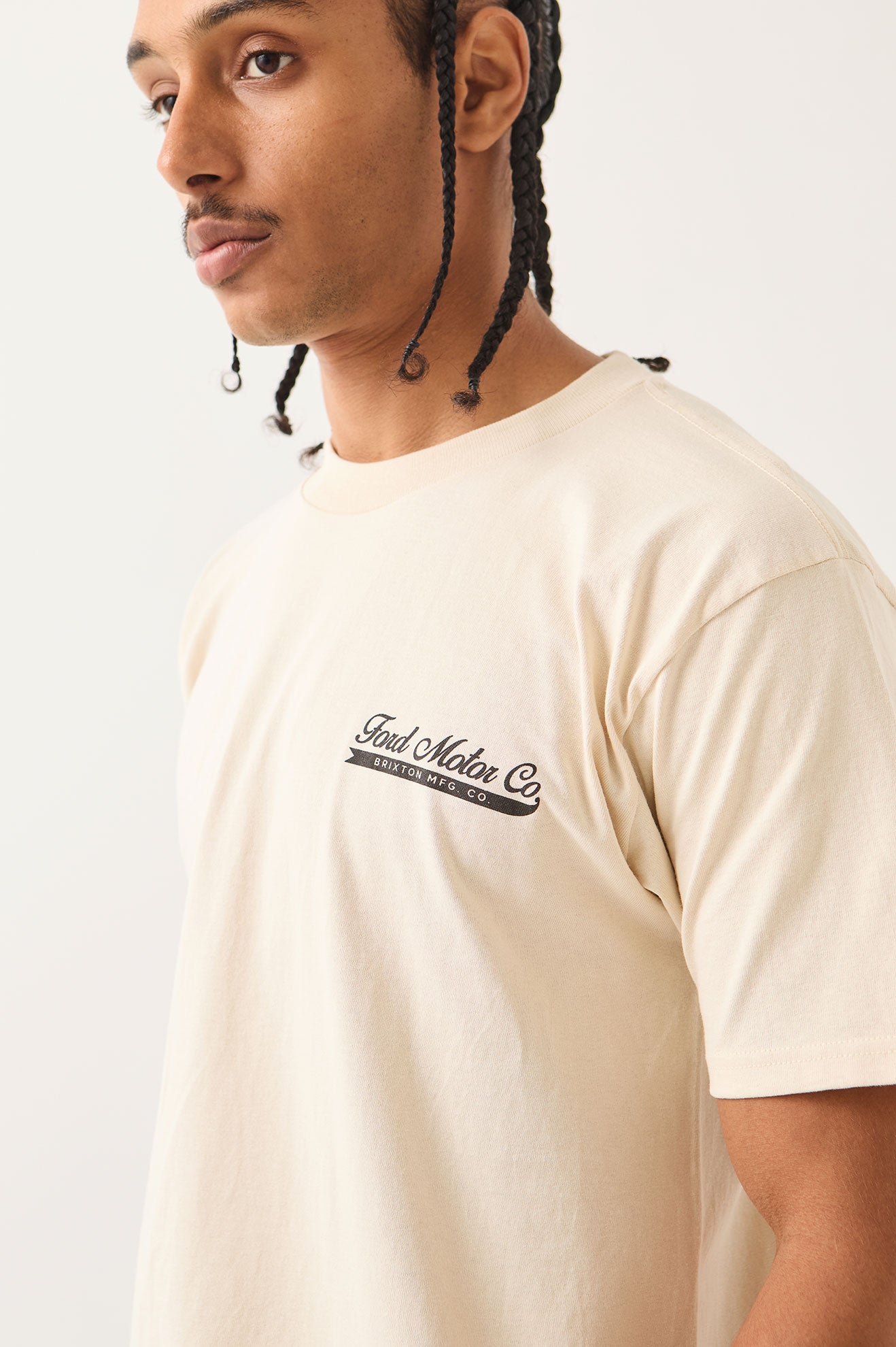 FORD 71 PICKUP S/S TEE - WIMBLEDON WHITE