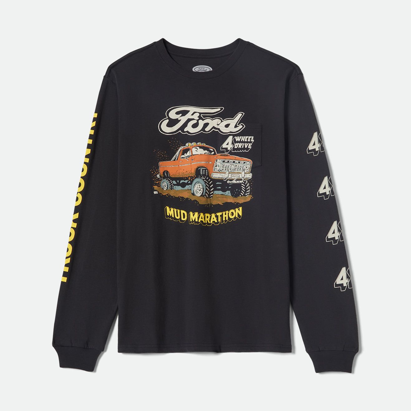 FORD MUD MARATHON L/S STT - BURNT RUBBER