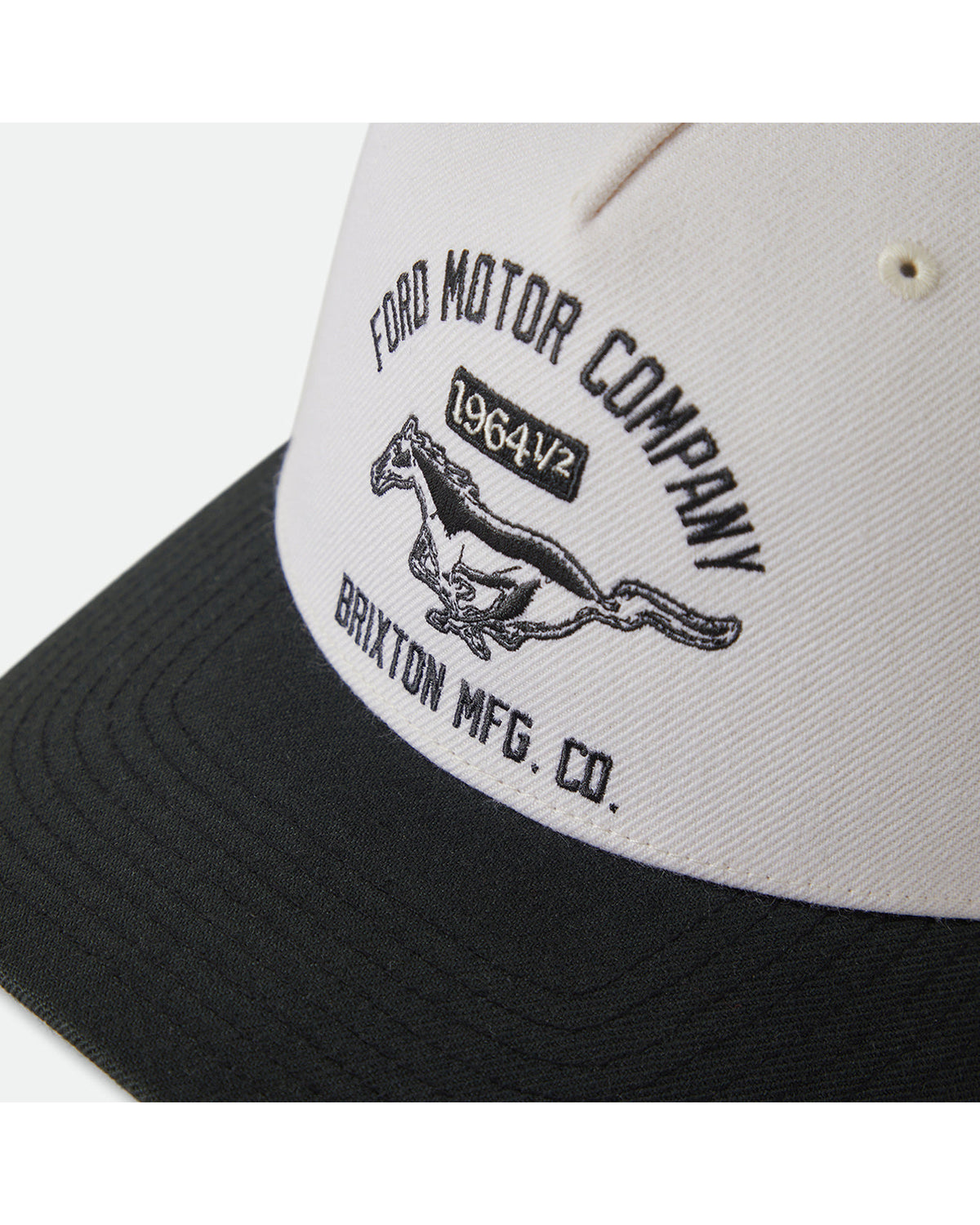 FORD MUSTANG SNAPBACK - WIMBLEDONE WHITE/BURNT RUBBER