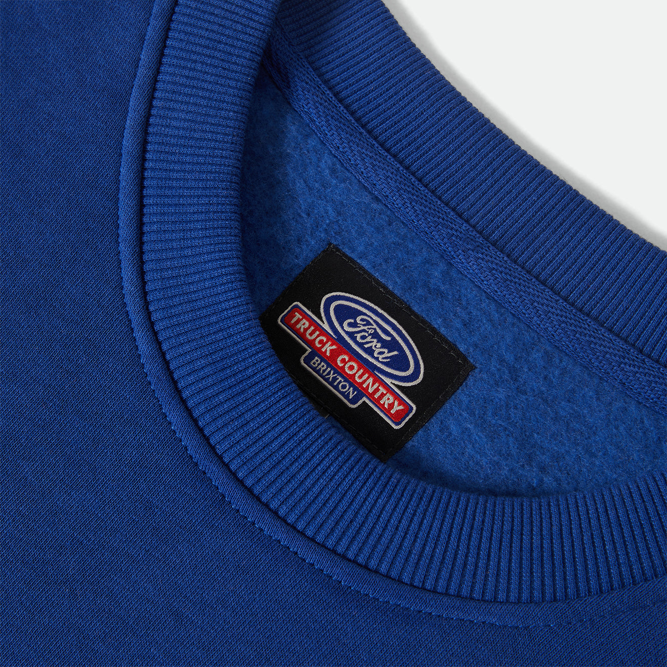 FORD NUMBER ONE FLEECE CREW - FORD BLUE