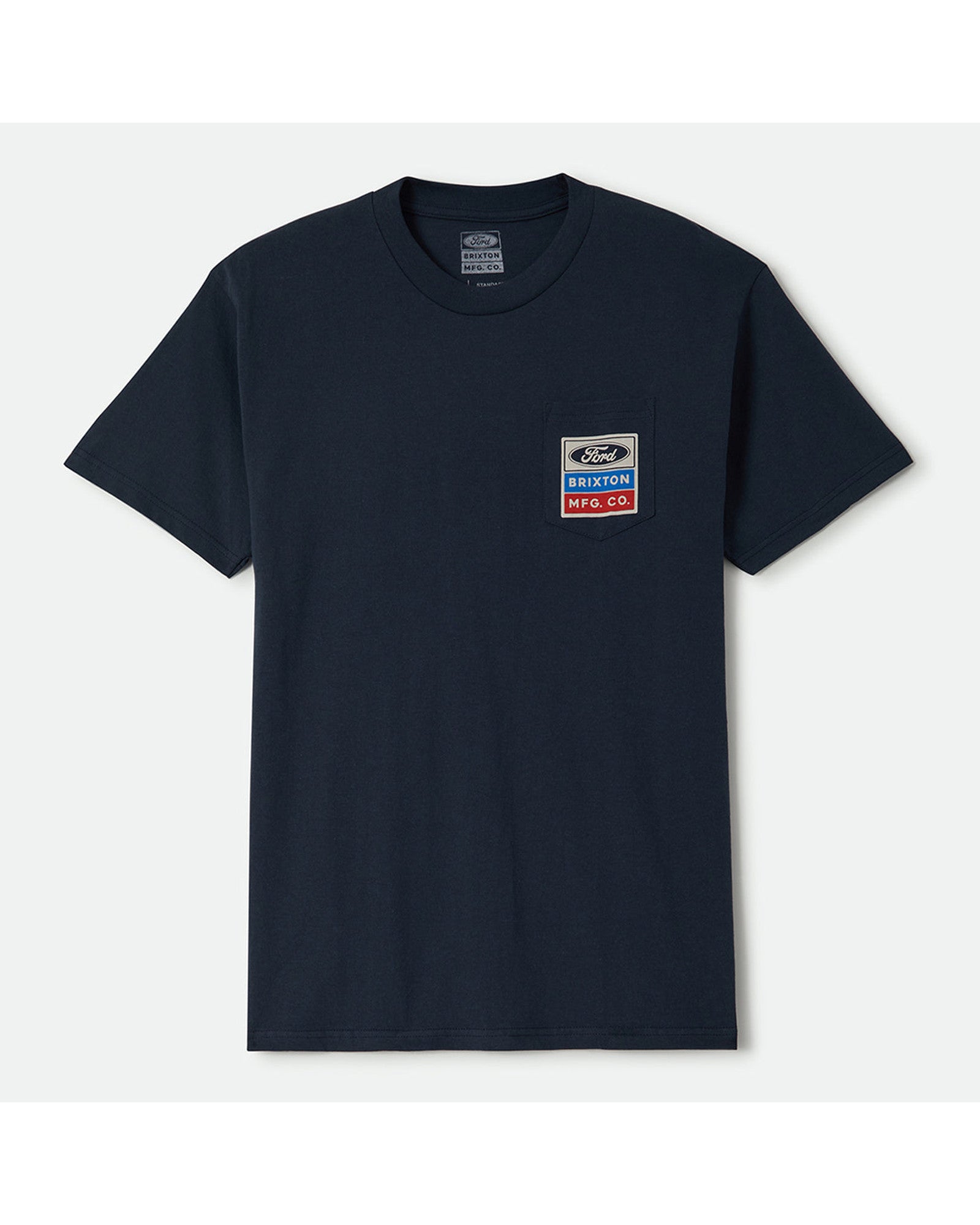 FORD SERVICE DEPT POCKET TEE - AMERICAN NAVY