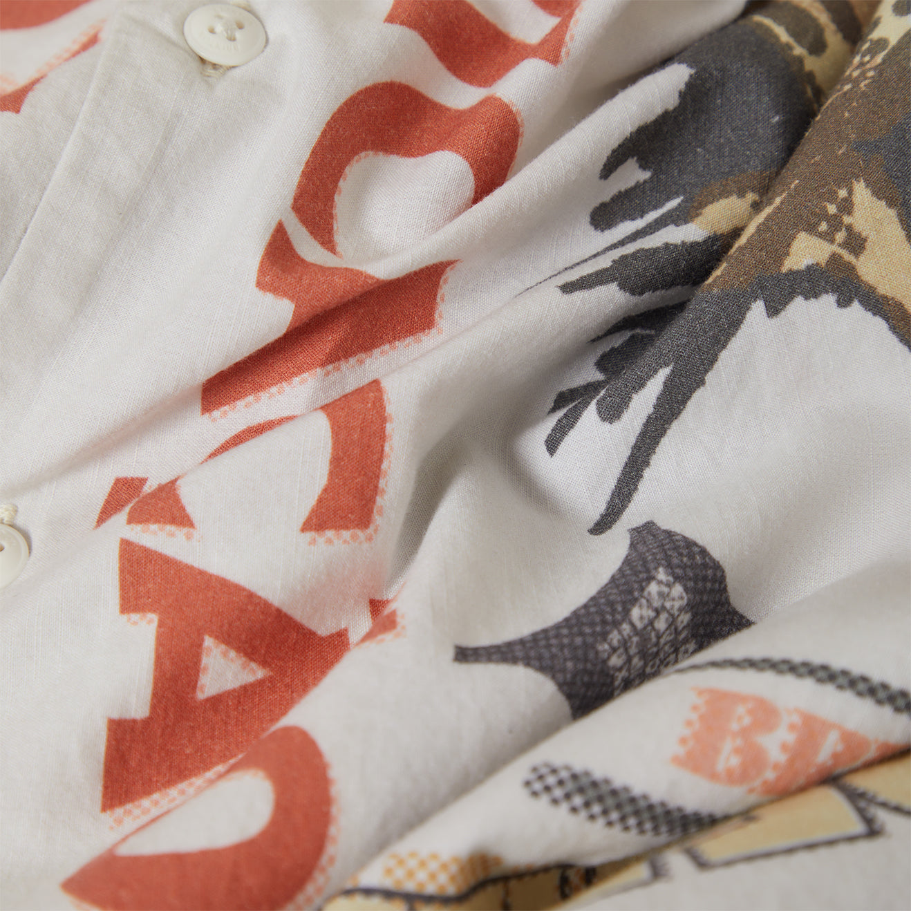 GETAWAY S/S WVN - LOST IN REALITY PRINT