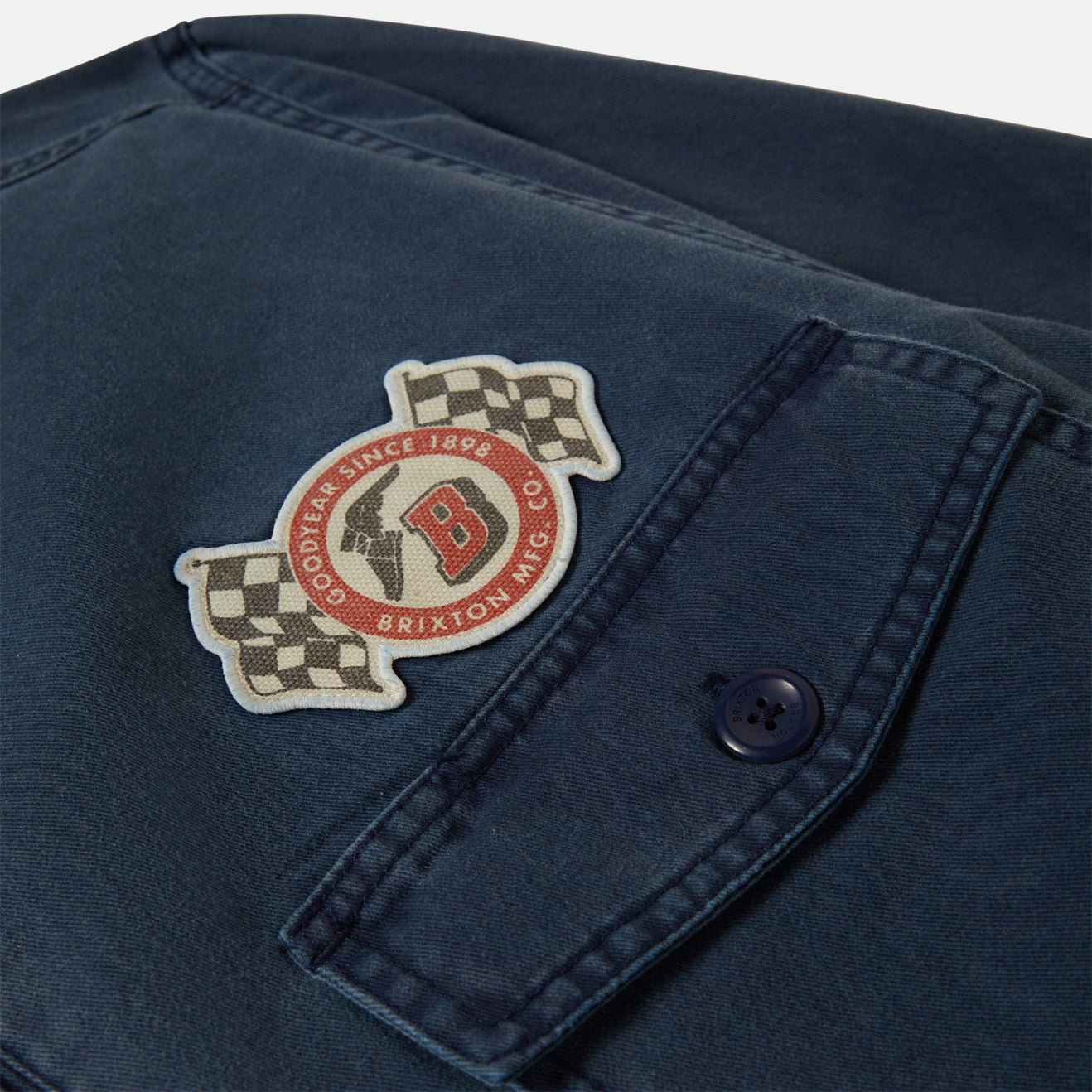 GOODYEAR TRADEMARK LW JACKET - WASHED NAVY