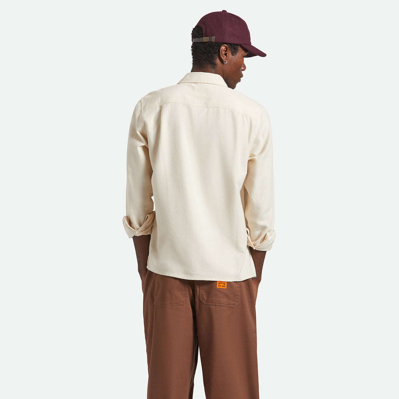 HASTING LW FLANNEL - WHITECAP