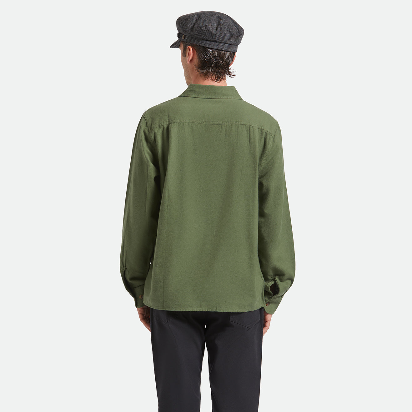 HASTING LW FLANNEL - WILD GREEN