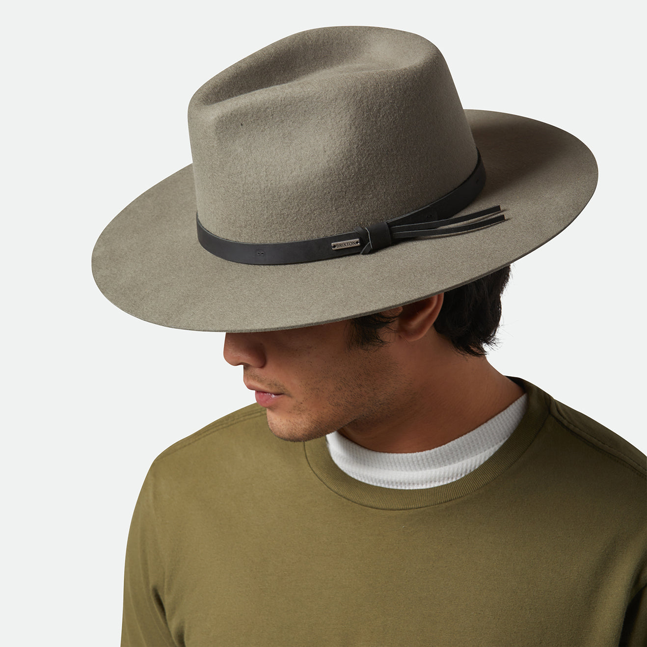 HAWKINS WTHR GUARD COWBOY HAT - BRINDLE/BLACK