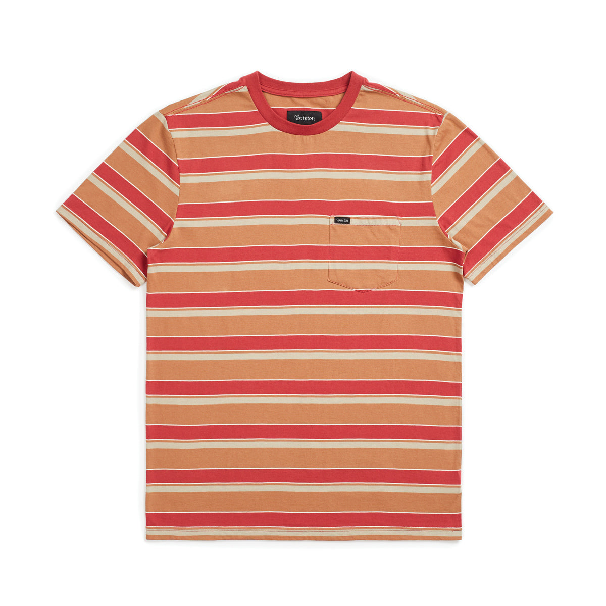 HILT S/S PKT KNIT - LAVA RED