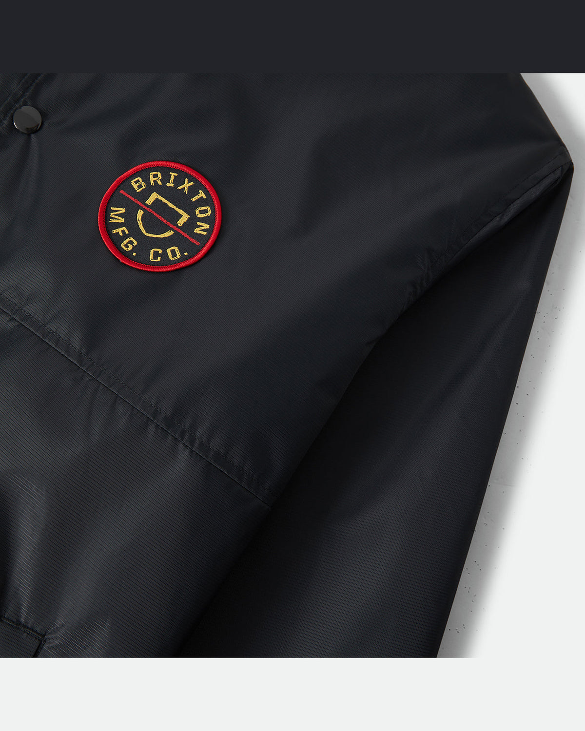 HOODED CLAXTON LW JACKET - BLACK